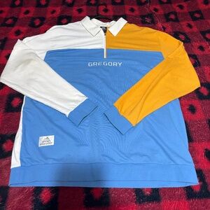 Gregory Three Quarter Zip Polo